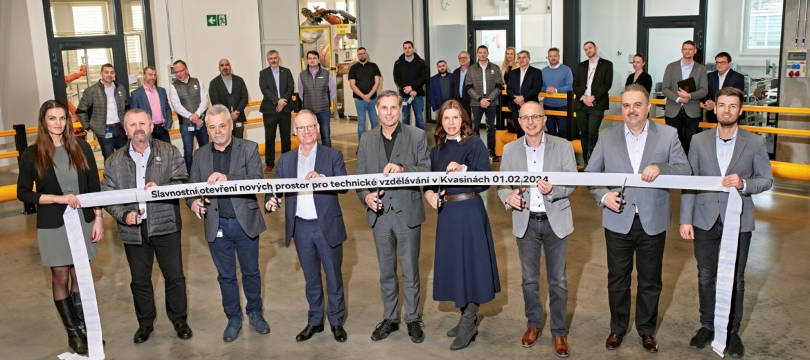Škoda Auto открывает новый учебный центр в Квасинах