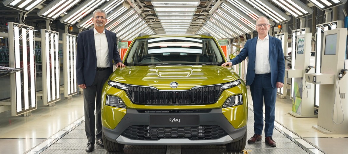 Škoda Auto объявляет о начале серийного производства Škoda Kylaq