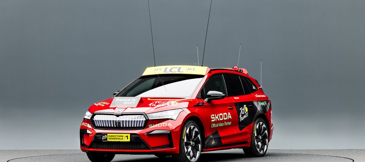 Празднование 20-летия партнерства Škoda Auto с Тур де Франс