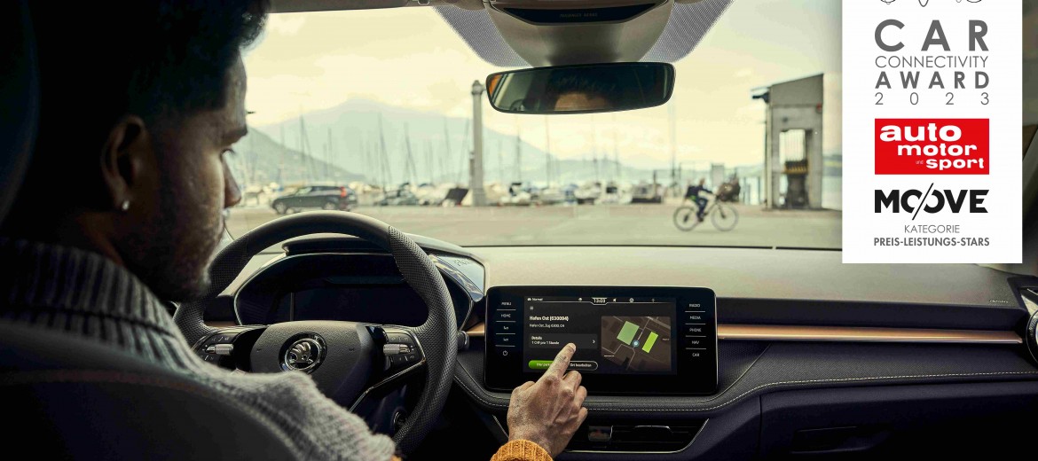 Услуга "Pay to Park" от Škoda получила награду Car Connectivity Award