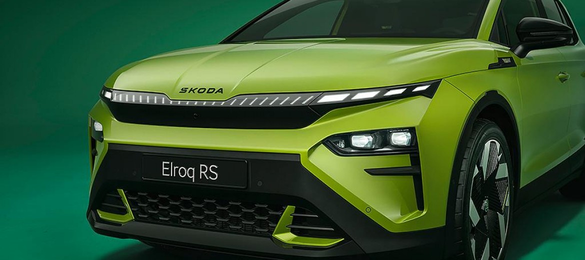 Горячий 2025 Skoda Elroq RS запускается с 250 кВт