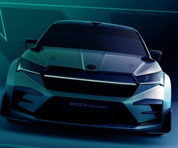 Первые эскизы Škoda Enyaq RS Race