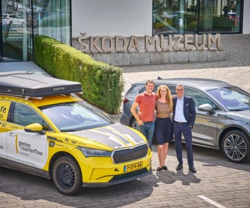 Škoda Enyaq пополнила коллекцию музея Škoda
