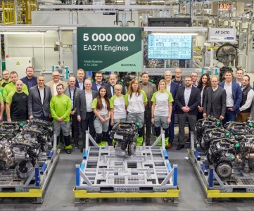 Škoda празднует 125-летие разработки и производства двигателей