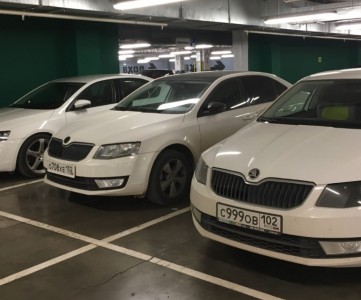 Бесплатная парковка в тц Москвы для владельцев SKODA