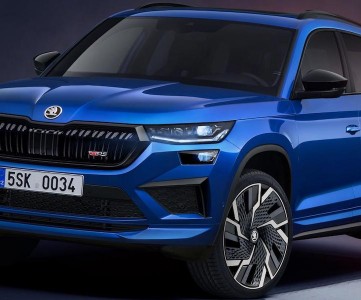 Новая Skoda Kodiaq vRS с мощным мотором