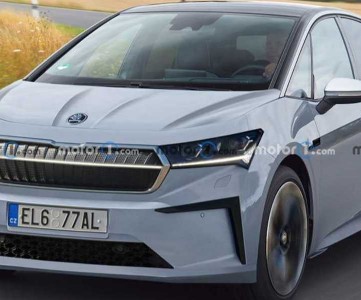 Рендер Skoda Compact EV