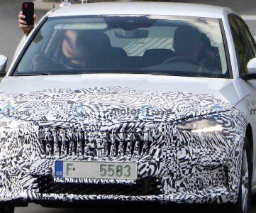 Шпионские снимки Skoda Scala