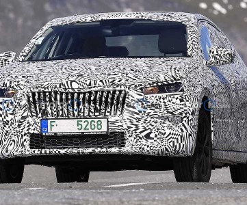 Шпионские снимки Skoda Slavia 2022 года
