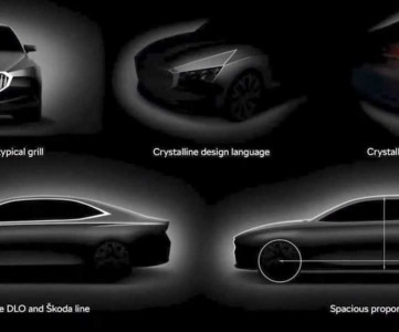 Шпионские снимки и эскизы Skoda SuperB 2023 года
