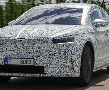 Skoda Enyaq Coupe iV в камуфляже