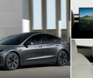 Tesla улучшила Model 3 для Китая: 16-дюймовый экран и V2L