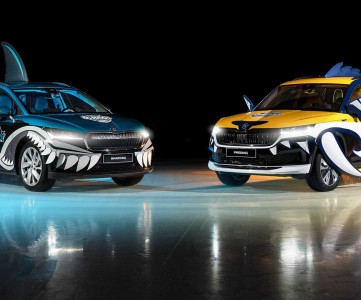 Skoda Sharyaq и Prediaq дебютируют в качестве талисманов НХЛ