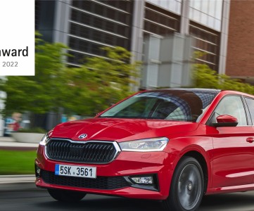 Новая Skoda Fabia получила награду Red Dot Design Award