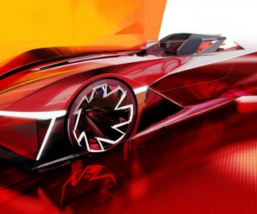 Skoda Vision GT представляет собой гоночный электромобиль